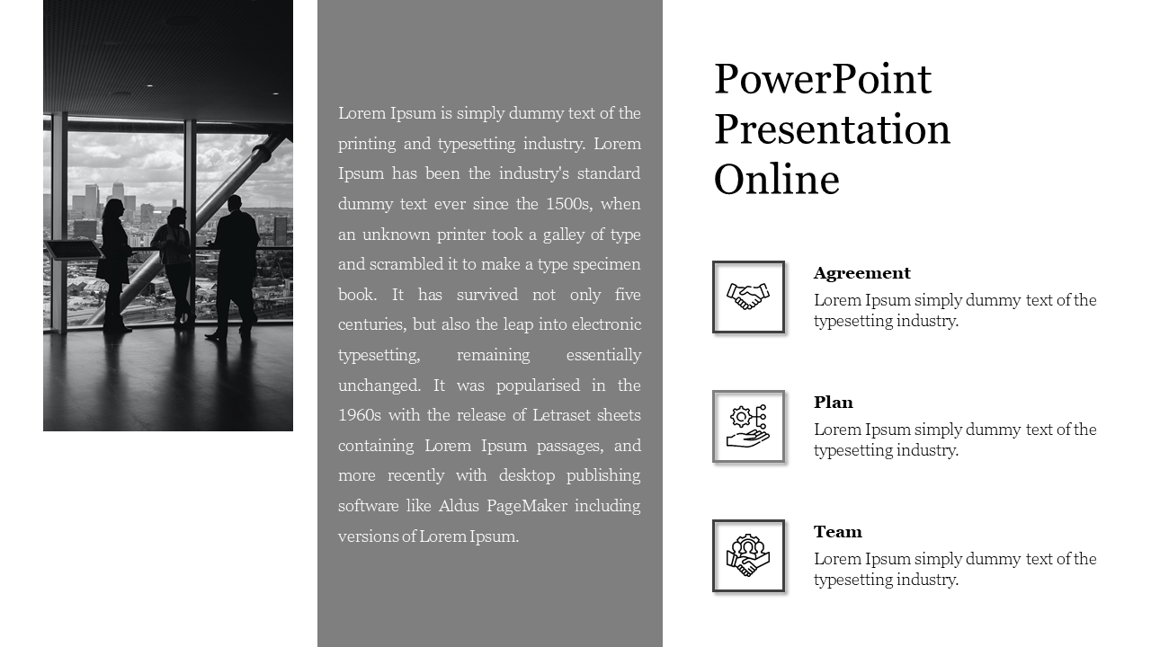 Creative PowerPoint Presentation Online Template