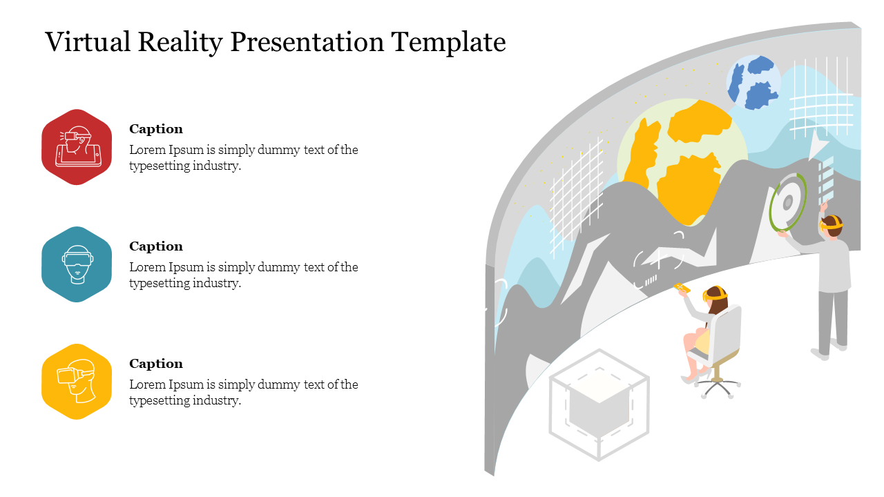 Virtual Reality PPT Presentation Template and Google Slides