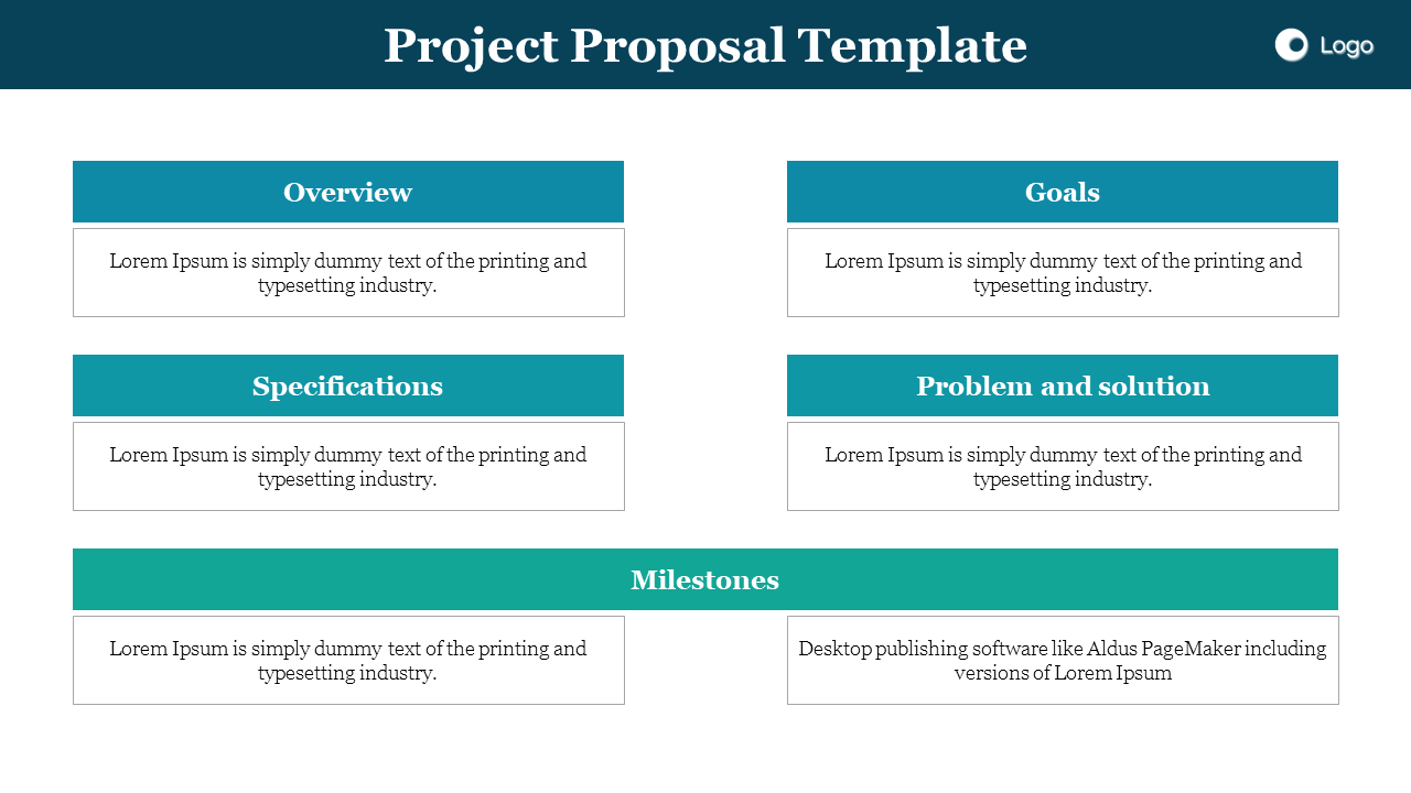 Innovative Project Proposal Template Presentation PPT