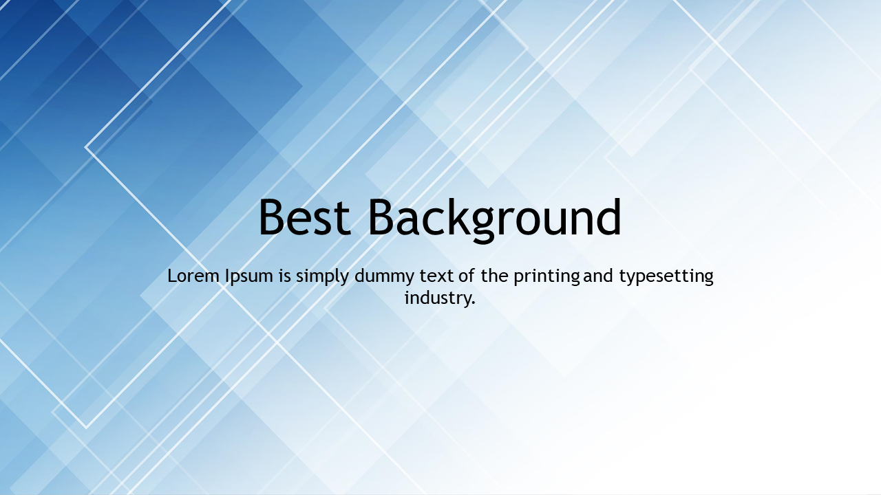 Stunning Background Slide For Presentation Template