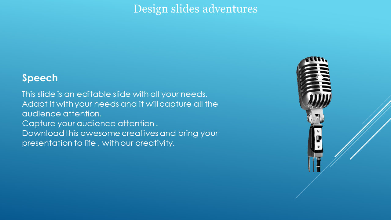 Editable Design Slide Template Presentation