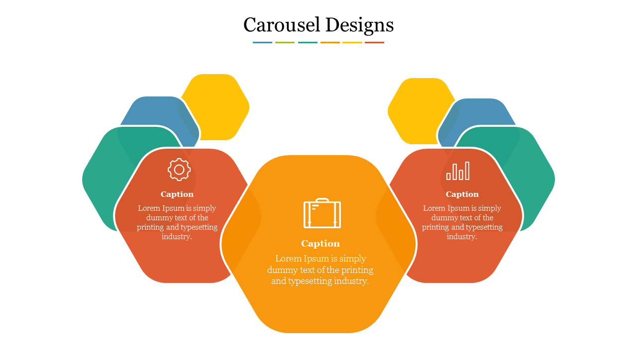 Best Carousel Designs PPT Slide Template-Three Node