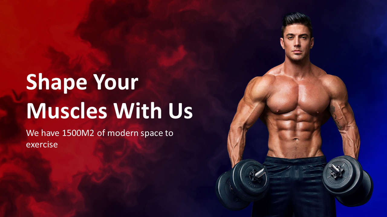 Best Exercise And Fitness Powerpoint Background For Presentation 