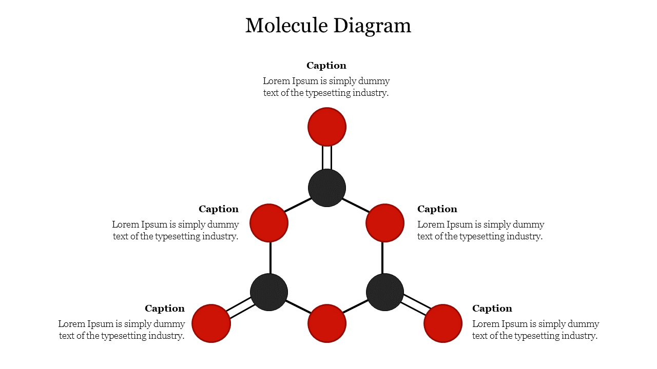 Molecule diagram with black and red circular nodes connected by lines, arranged in a branching structure.