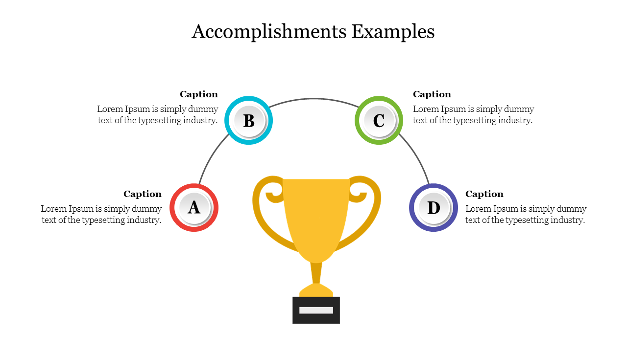 Buy Accomplishments Examples PPT Template presentation