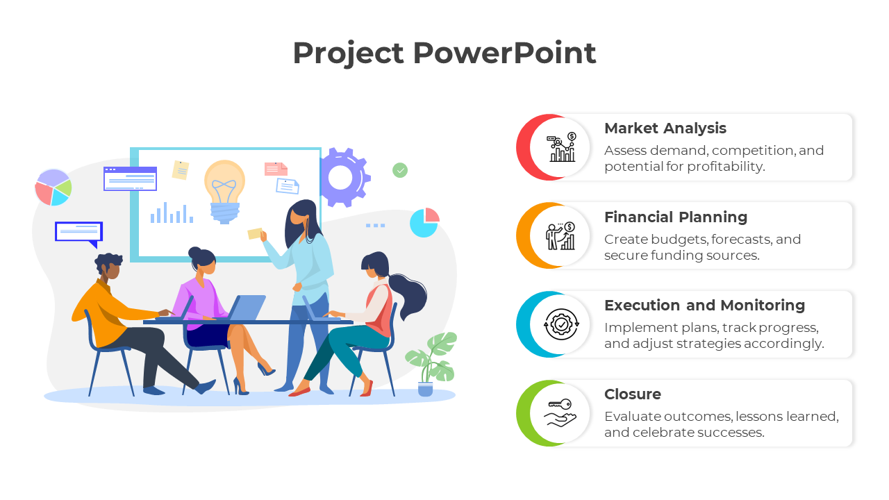 Our Navigate Project PowerPoint And Google Slides Template