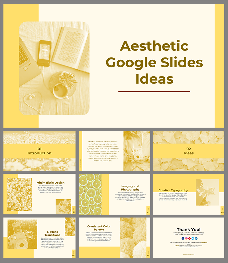 aesthetic google slides websites