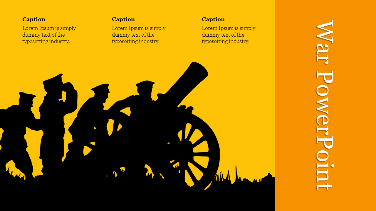 Get from our Premium Collection of War PowerPoint Slides