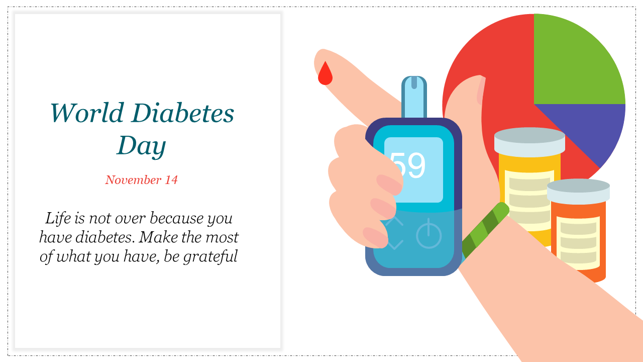 World Diabetes Day PowerPoint Template and Google Slides