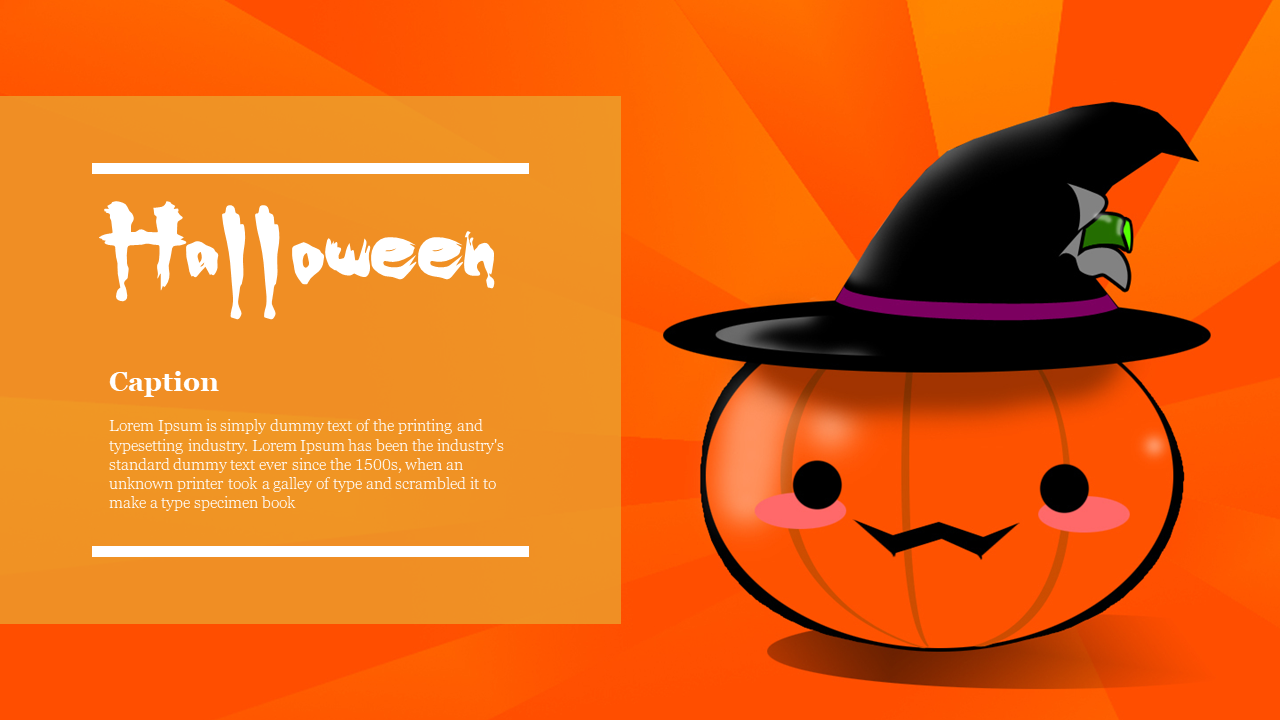 Best Halloween Google Slides Template Slide