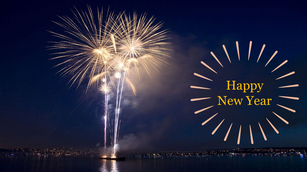 Happy New Year PPT Presentation Free Download Google Slides