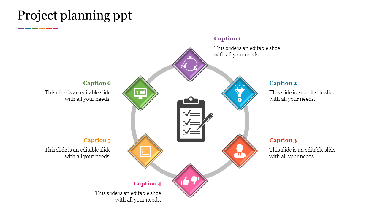 Download Project Plan PPT Template Slides for Presentation