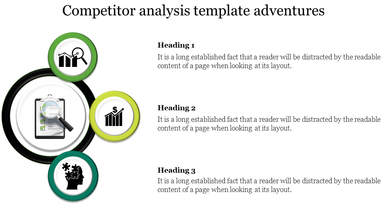 Gather Facts Competitor Analysis Example Of Ppt Presentation - PowerPoint  Templates