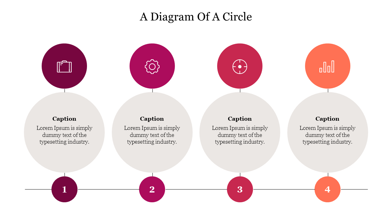 A Diagram Of A Circle Presentation Template Slide