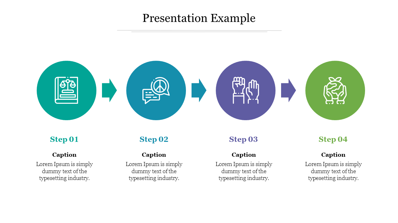 Circle Design Presentation Example Template