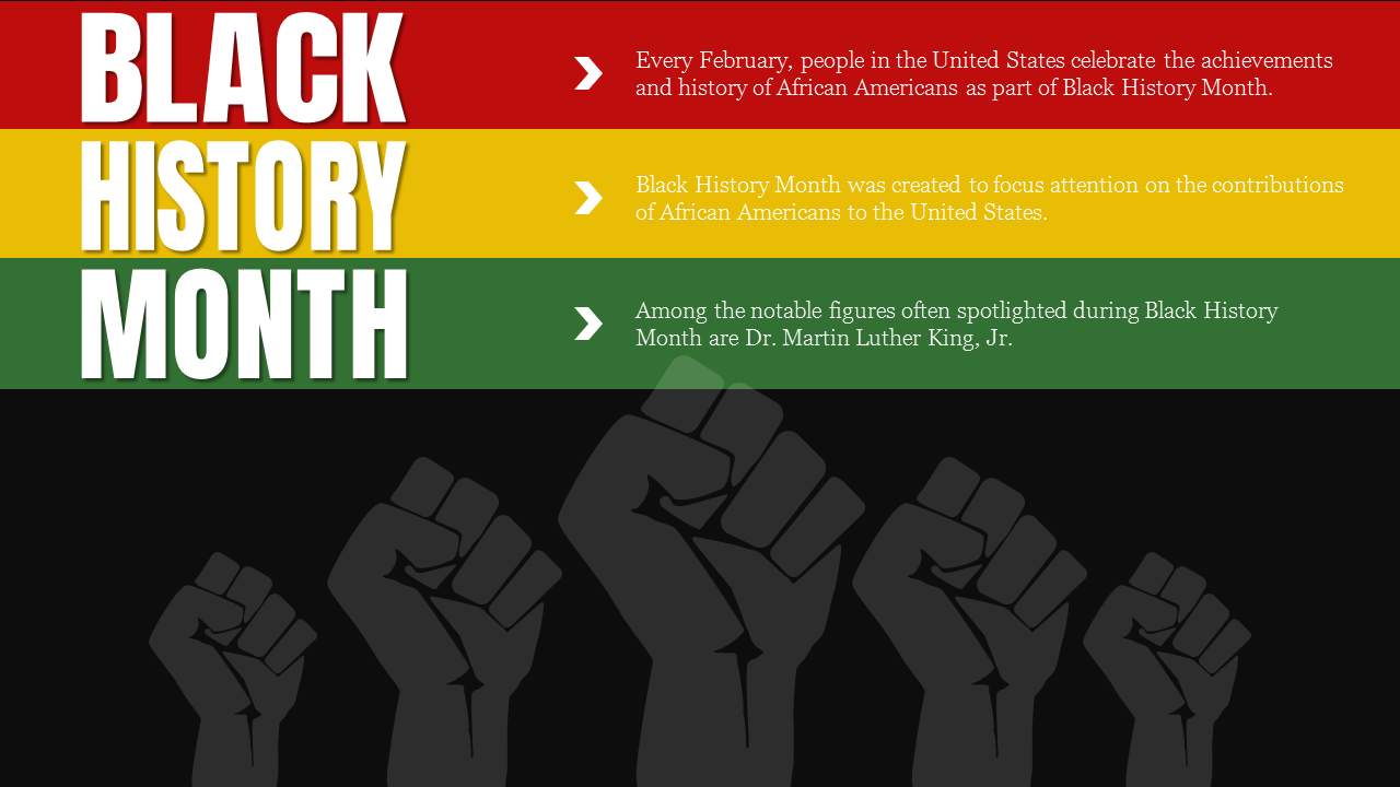 Download Black History PowerPoint Templates Free Slide