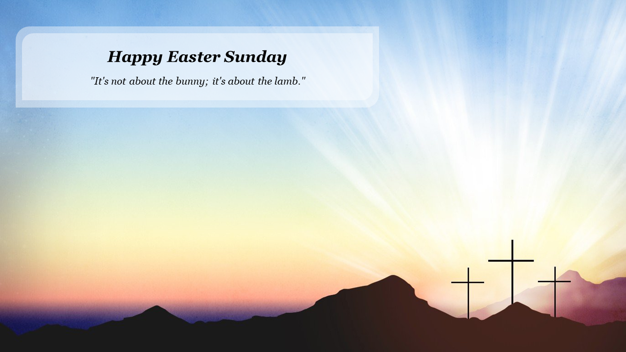 Download Free PowerPoint Templates For Easter Sunday