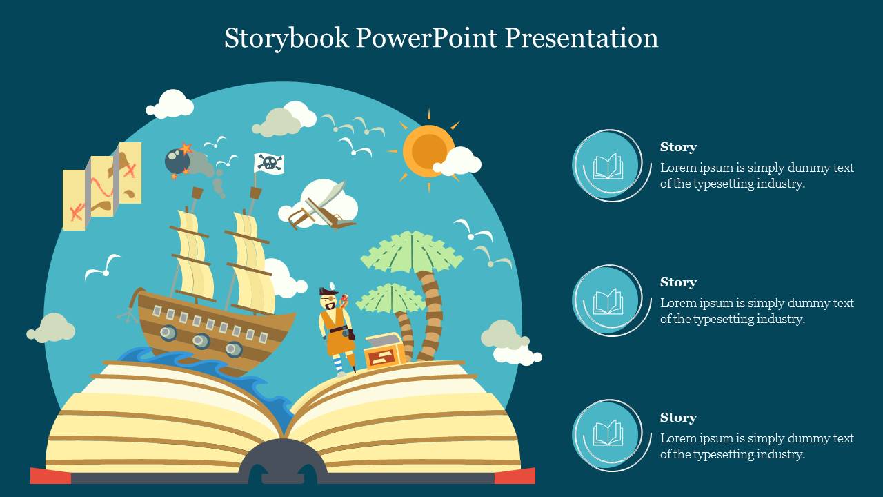 Innovative Storybook PowerPoint Presentation Template