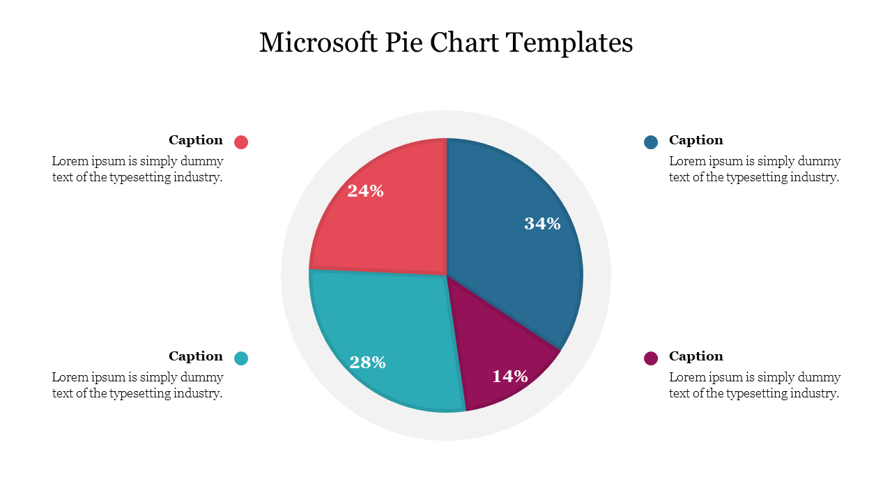 Vertical Microsoft infographic with four colored arrows each labeled with icons for business, target, analytics, and money.