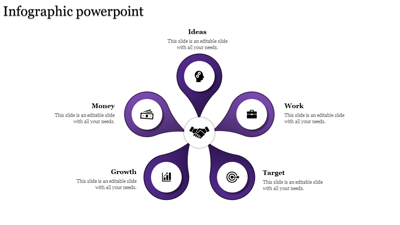 Innovative Infographic Presentation Slide Template Design