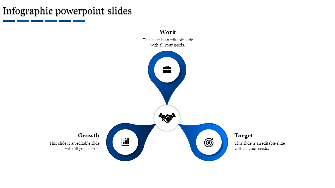 Creative Infographic PPT Template for Data Communication