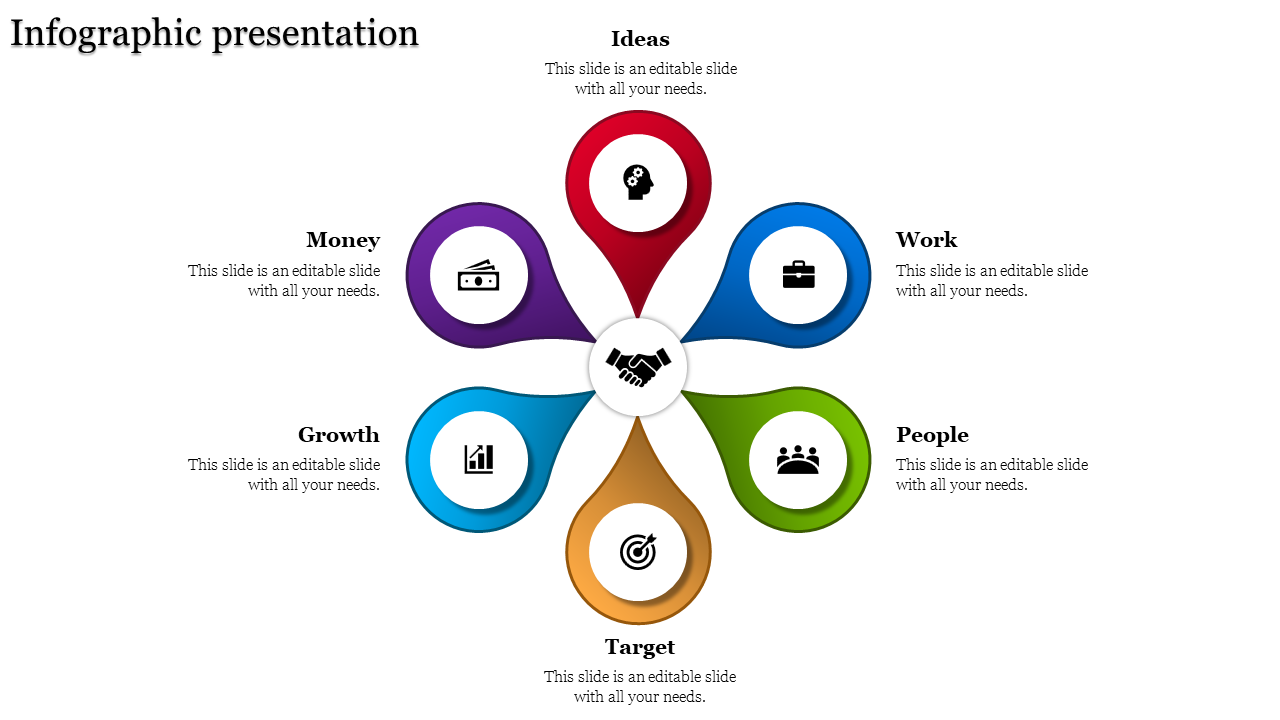 Creative Infographic Presentation Template for Visual Data