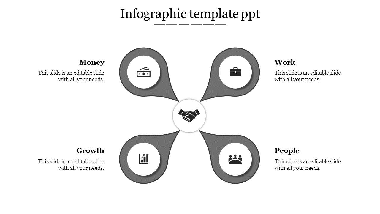 Creative Infographic Presentation Slide Template Design