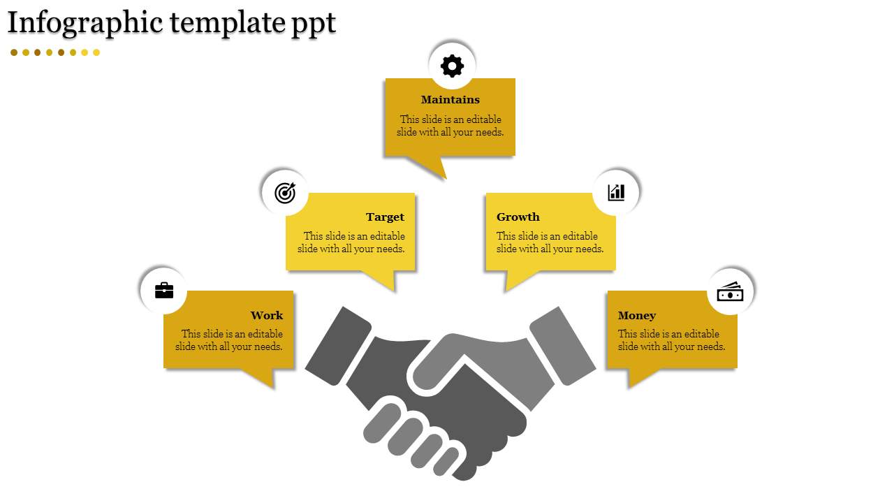 Stunning Infographic Presentation Slide  Templates