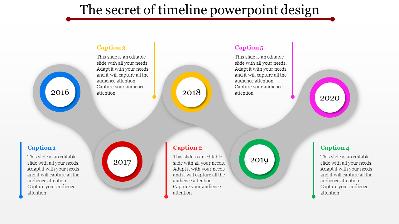 Functional Timeline PowerPoint Design Templates