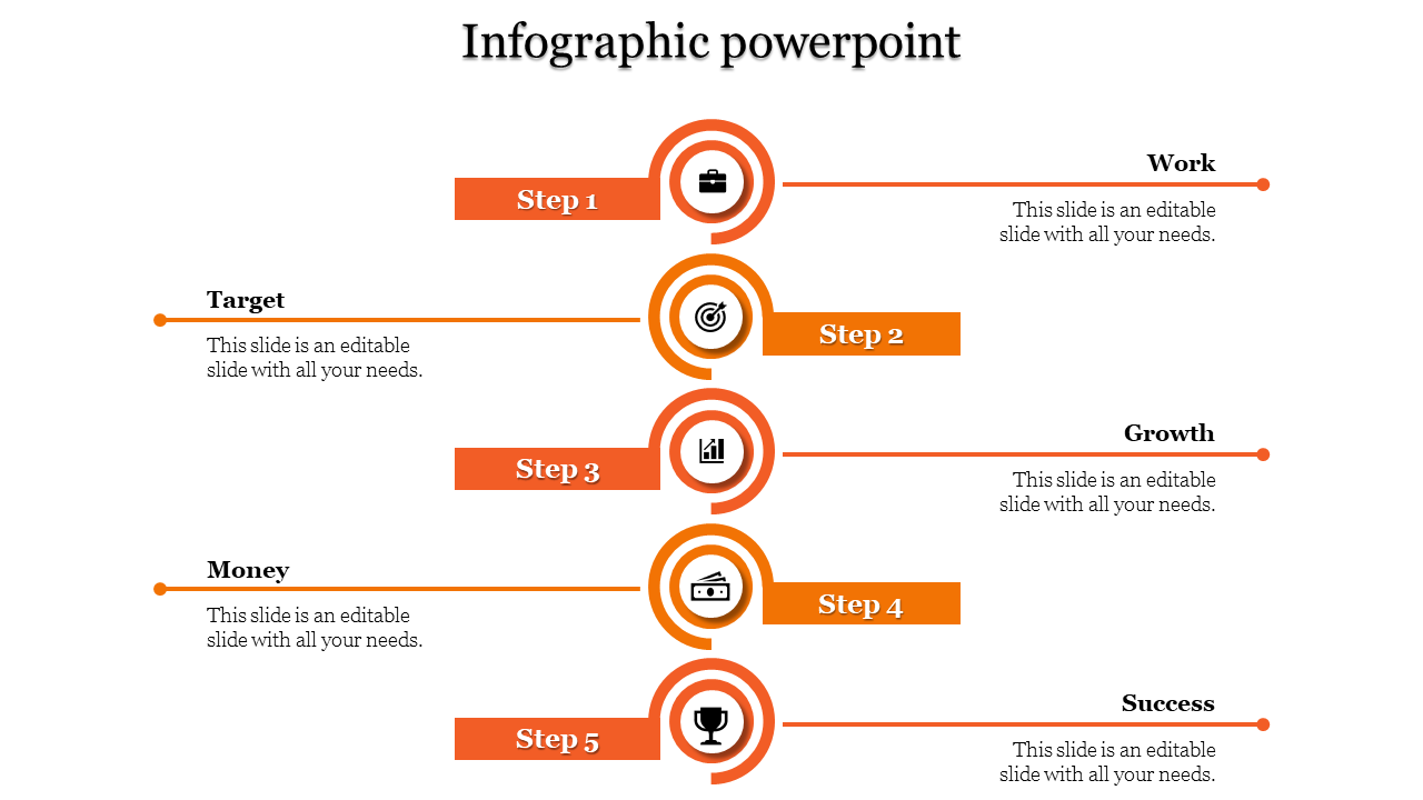 Versatile Infographic PPT Presentation for Data Display