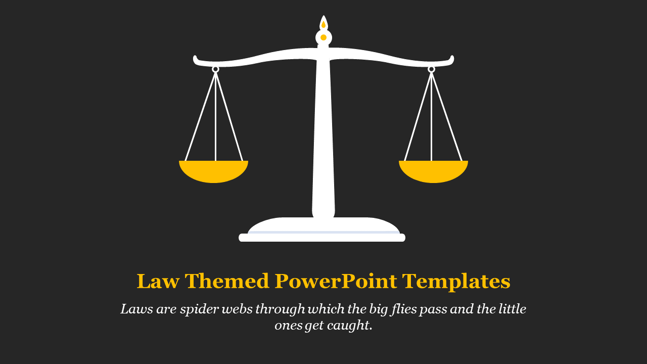 Illustration of a white balance scale with yellow weighing pans on a dark background, with text at the bottom.