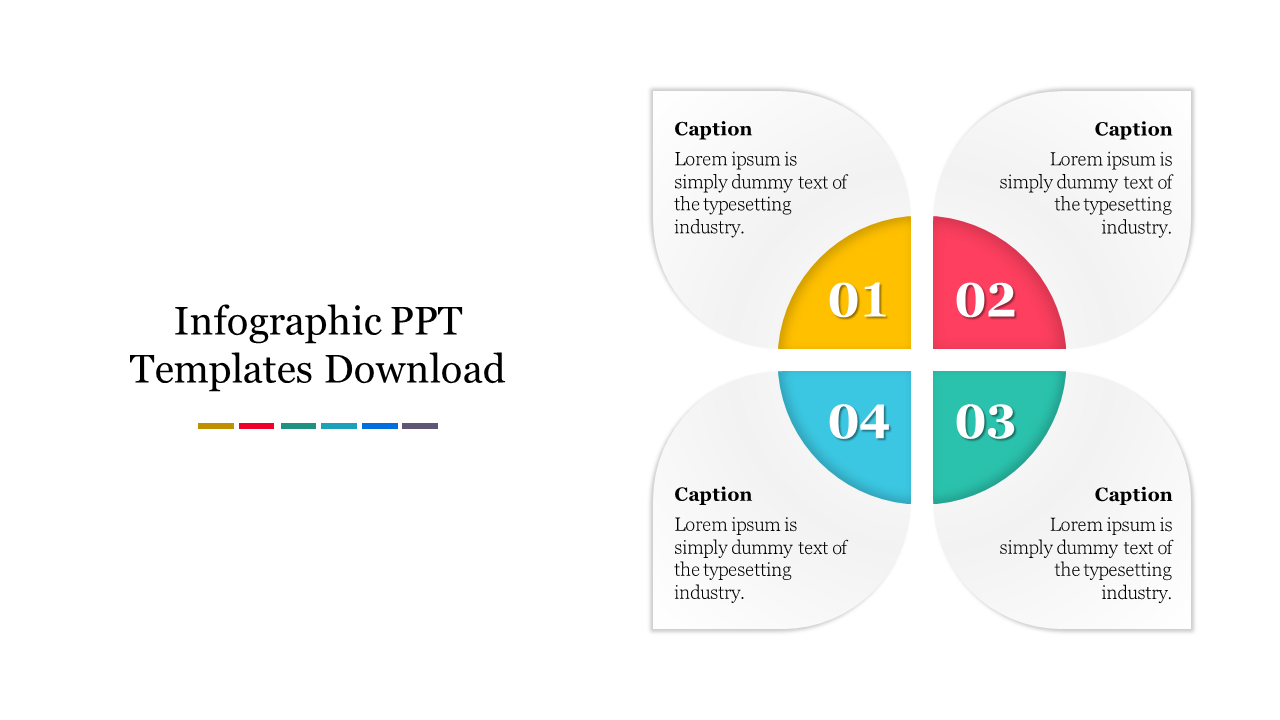 Attractive Infographic PPT Templates Download Slide