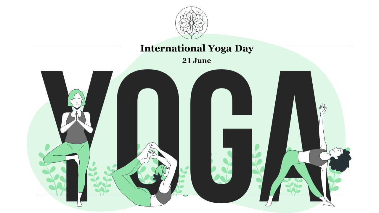 Free - International Yoga Day PowerPoint Template and Google