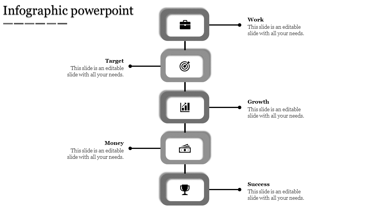 Strategic Business Strategy PPT Template for Planning