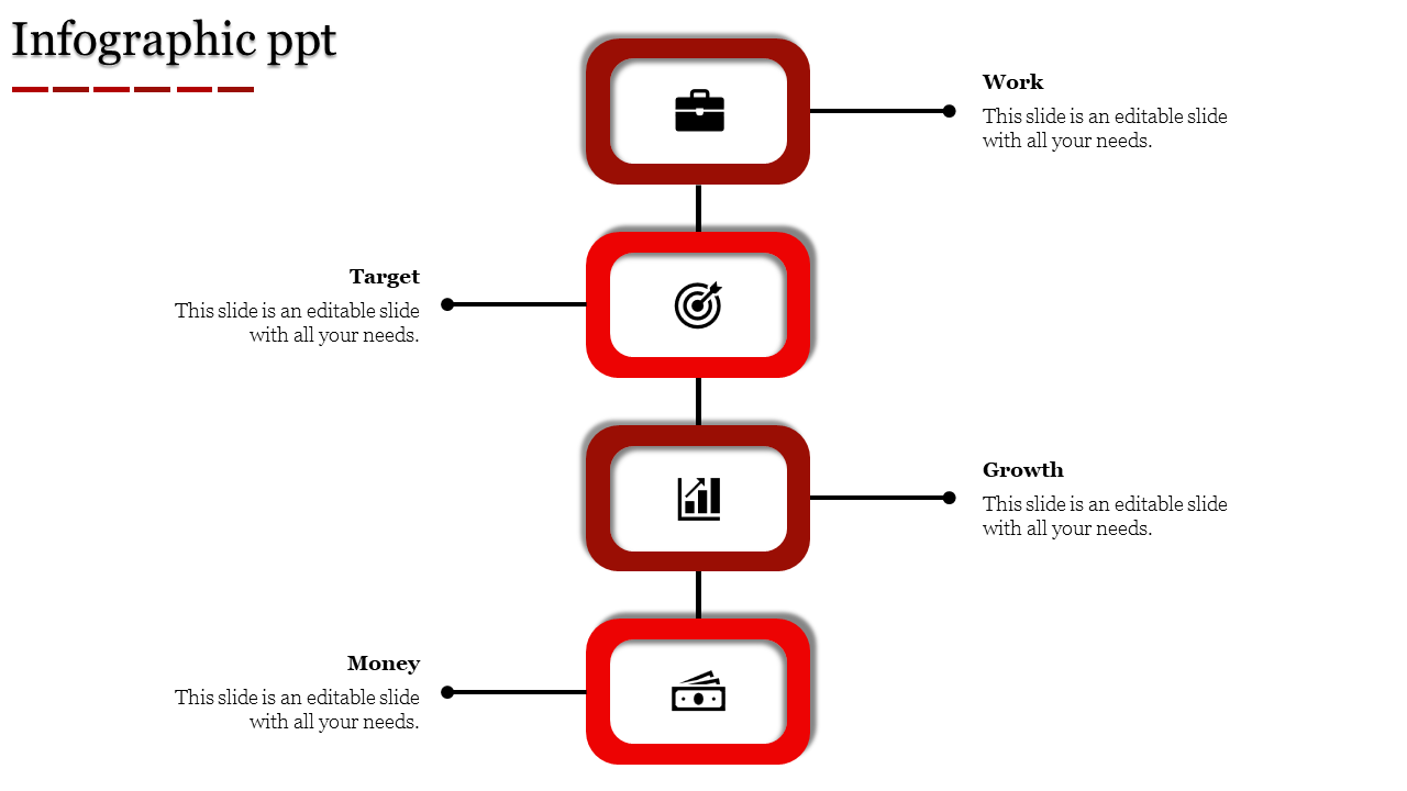 Astounding Infographic PPT Template Presentation Slides