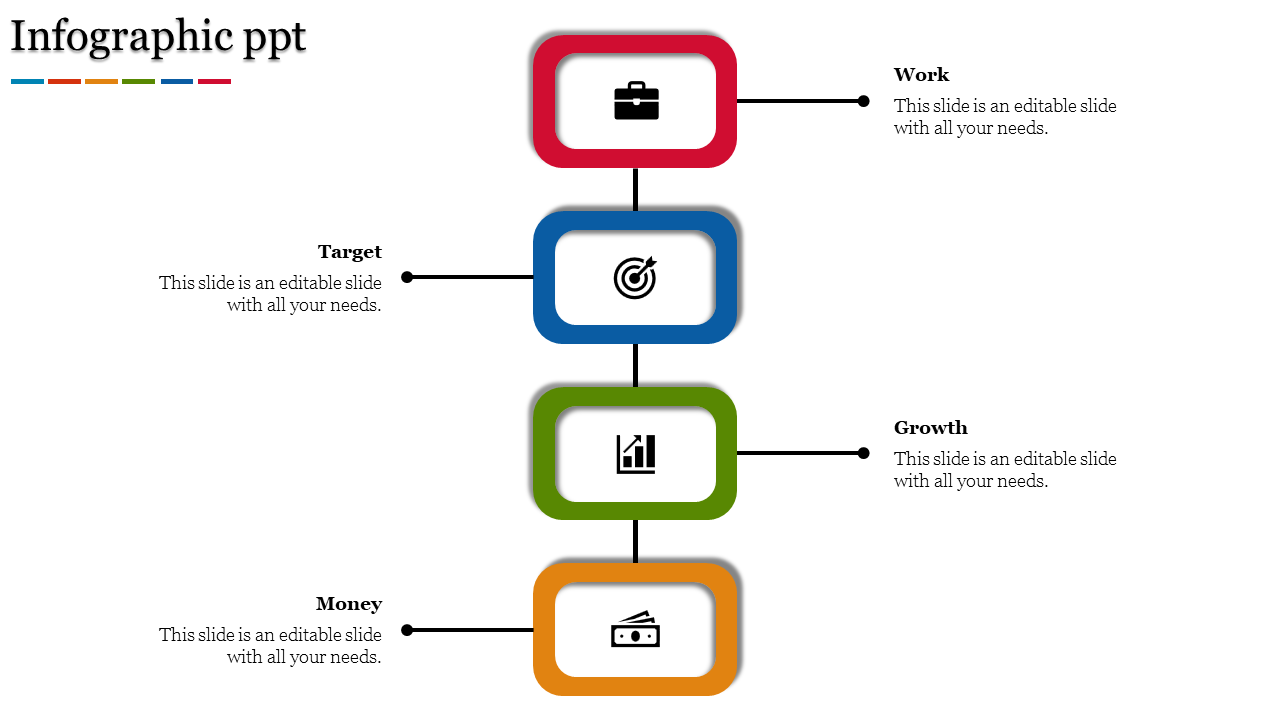 Marketing strategy Infographic PPT Presentation