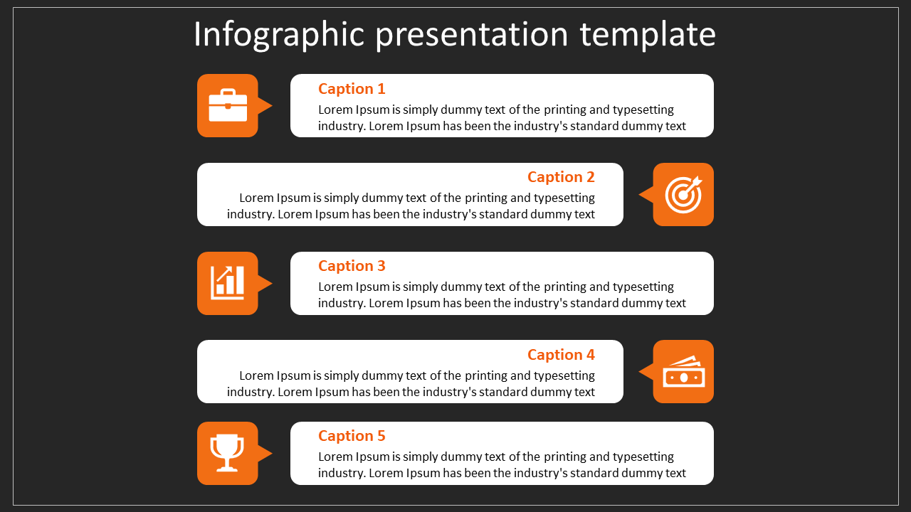 Creative Infographic Template PowerPoint Presentation Slide