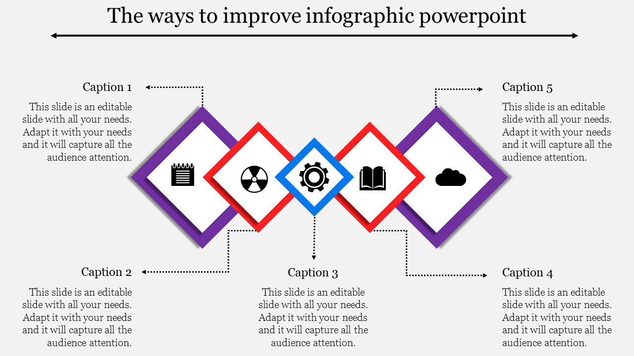 Cute Infographic PowerPoint Presentation Template Design