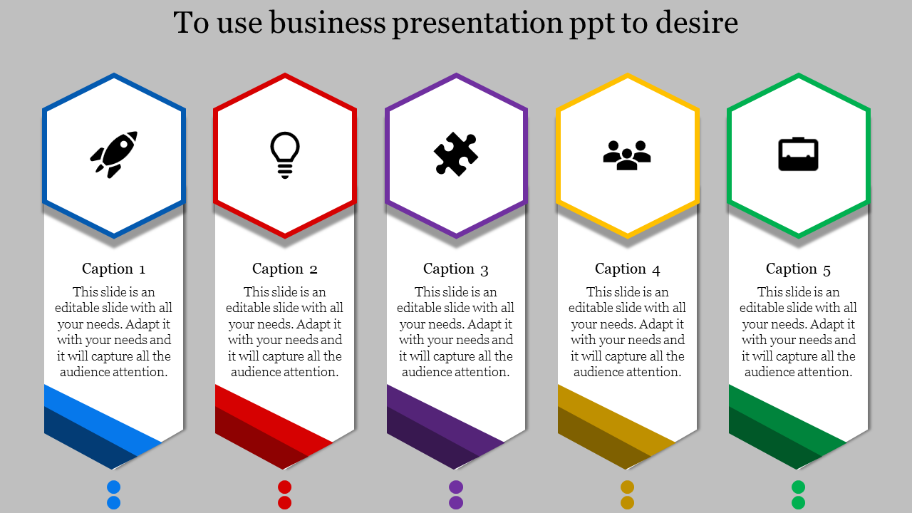 Business Presentation PPT for Professional Strategies