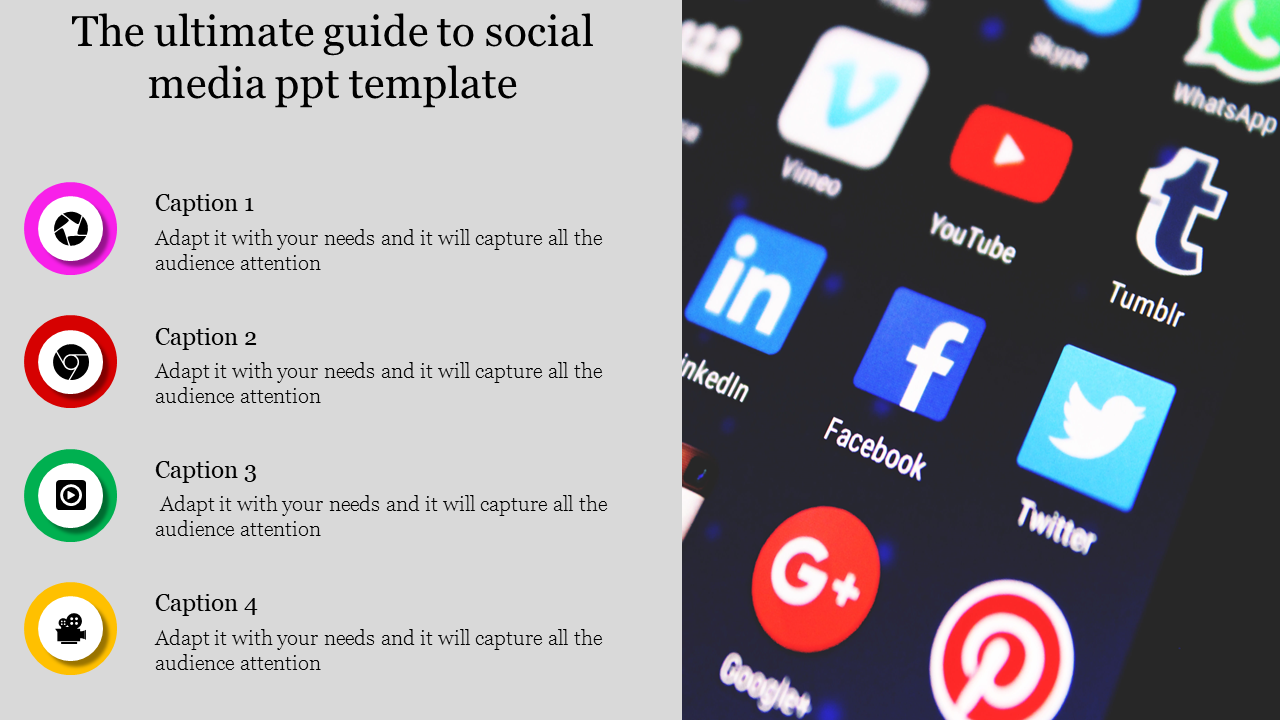 Social Media PowerPoint Templates And Google Slides Themes
