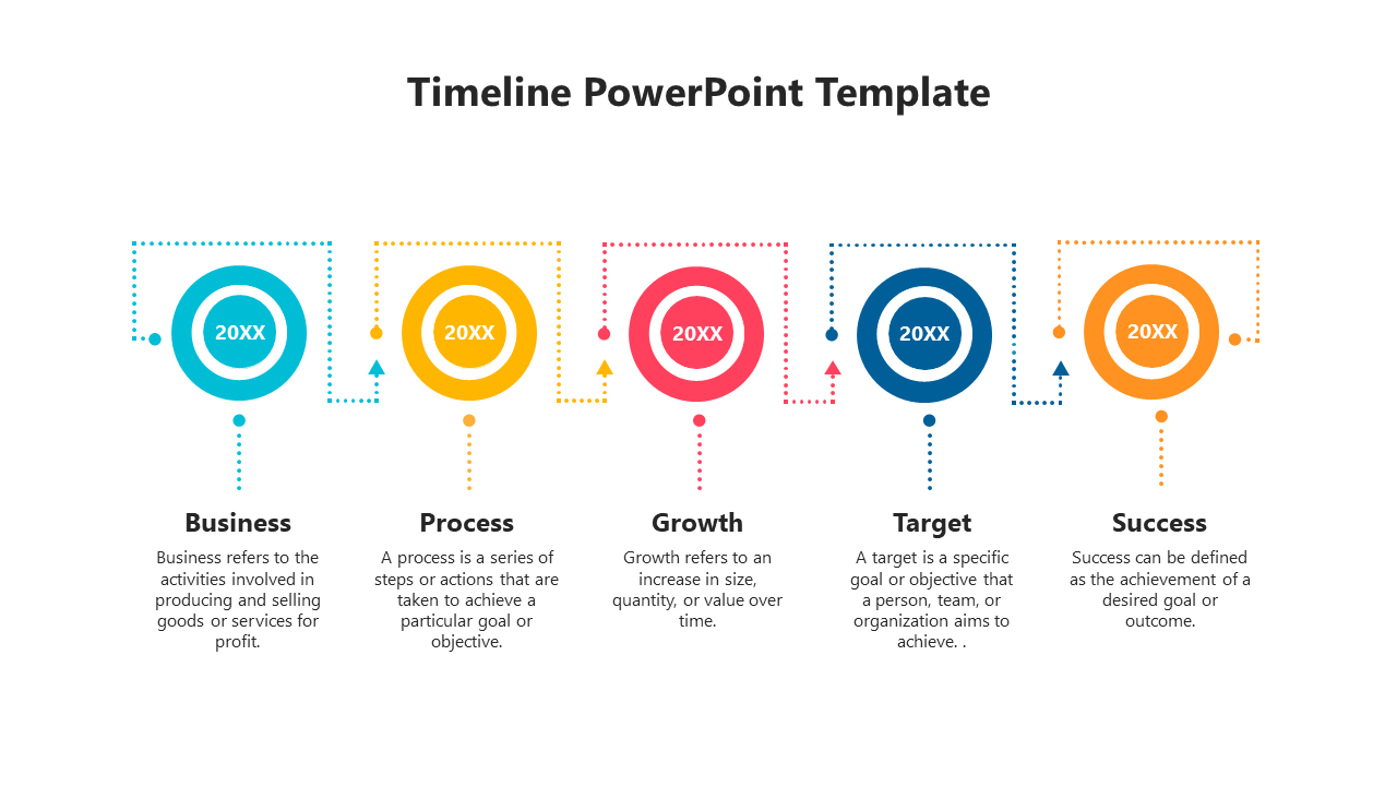 Splendid Timeline Design PPT And Google Slides Template 