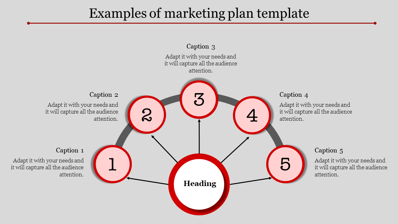 Majestic Marketing Plan PowerPoint Template For Presentation