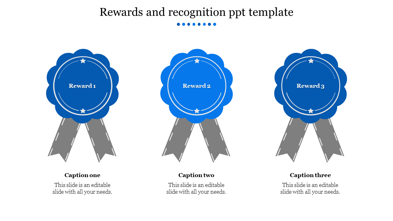 Our Predesigned Rewards and Recognition PPT Template