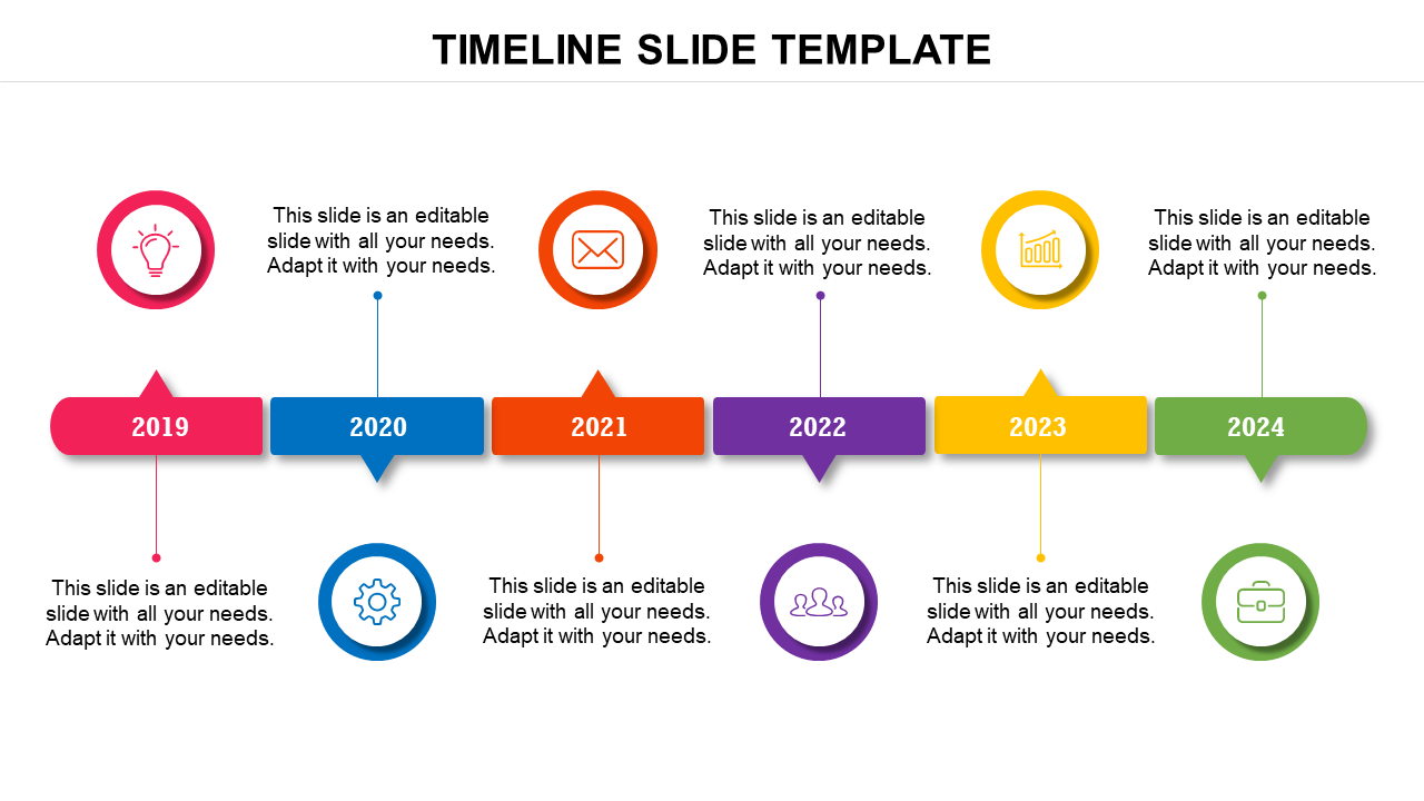 free ppt template timeline