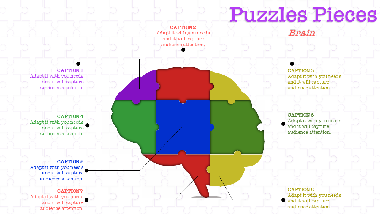 Puzzle Pieces PPT Template for Engaging Presentations