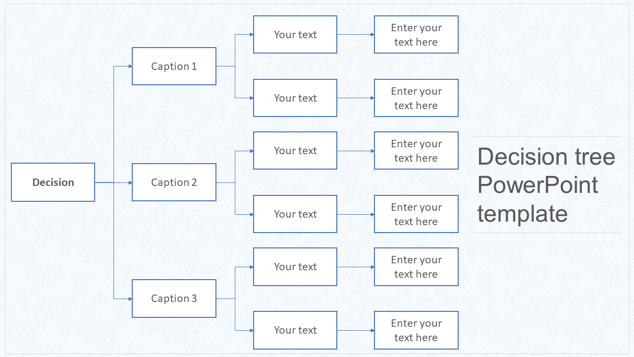 Creative Decision Tree PowerPoint Template and Google Slides