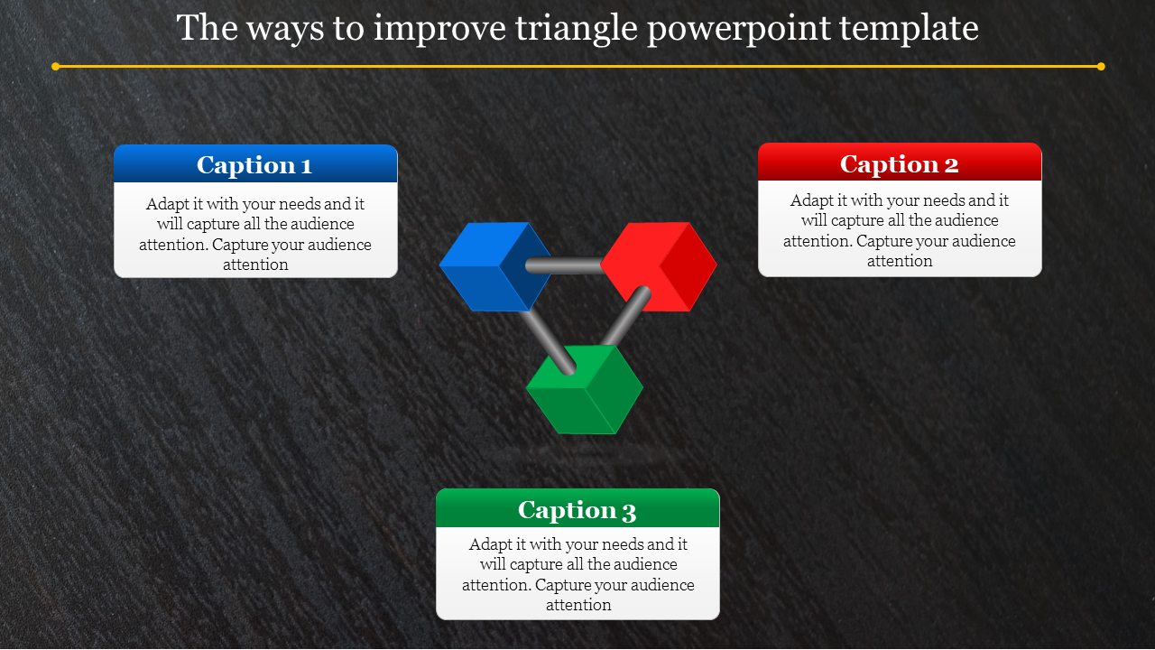 Get Beautiful Triangle PowerPoint Template Themes Design