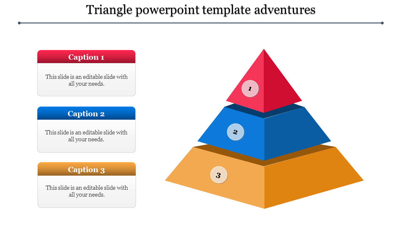 Best Triangle PowerPoint Template for Visual Diagrams