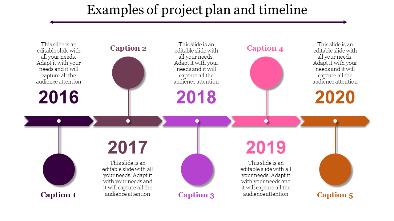 Project Plan and Timeline PPT for Comprehensive Management