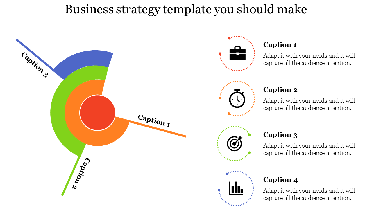 Business Strategy Template for Goal-Oriented Planning